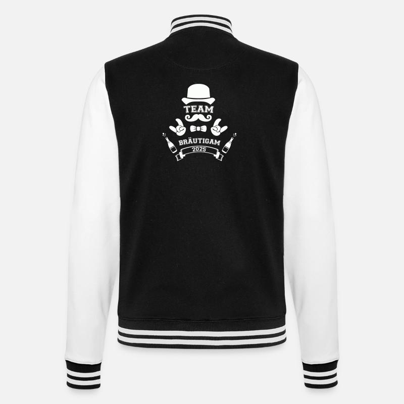 Équipe Groom 2025 - Veste Teddy - noir/blanc