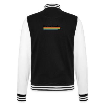 Rio de Janeiro Brasilien Retro Brasilianische - College-Sweatjacke - Schwarz/Weiß - Hinten - Marisol (170cm)