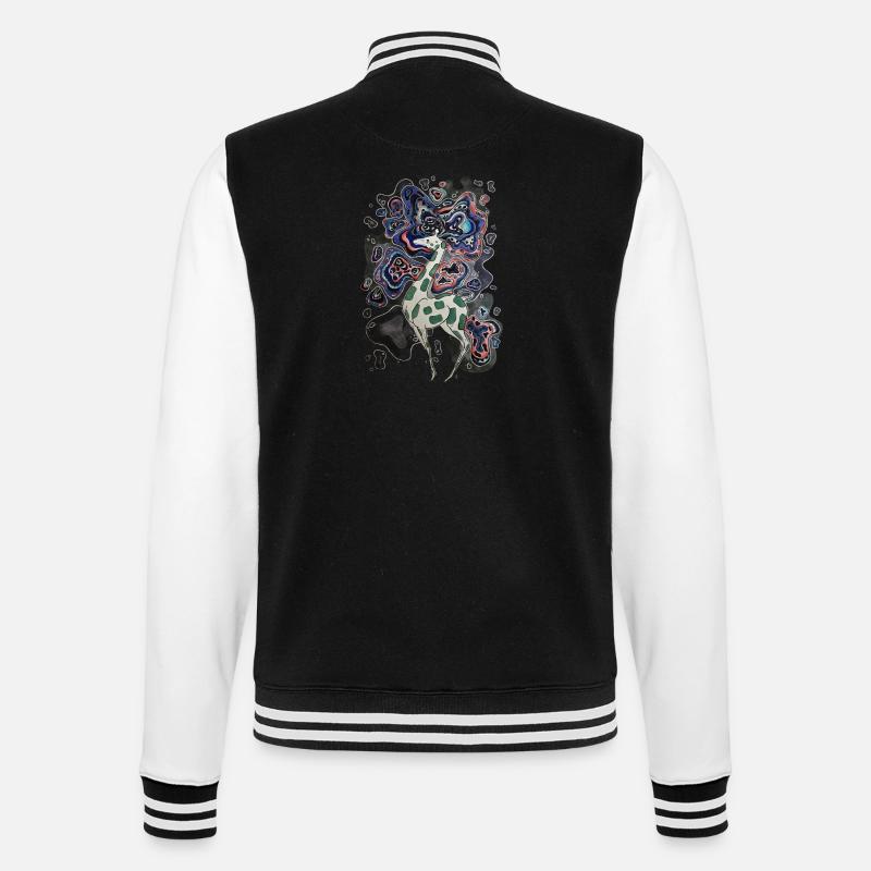 Pensez Curvy! - Veste Teddy - noir/blanc