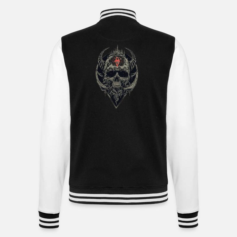 ROCK COLLECTION 2017 - College-Sweatjacke - Schwarz/Weiß