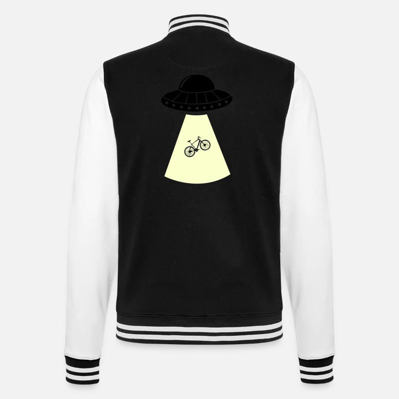Vélo OVNI - Veste Teddy - noir/blanc