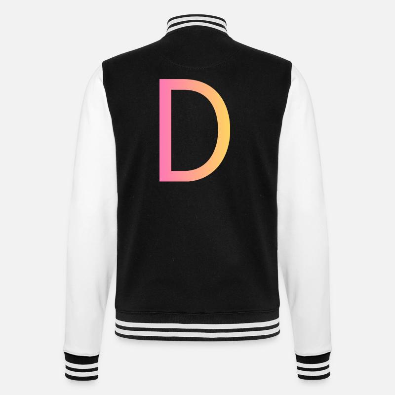 D - Veste Teddy - noir/blanc