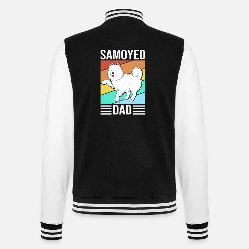 Samoyède - Veste Teddy - noir/blanc