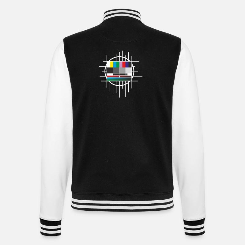 test image - College Sweat Jacket - black/white
