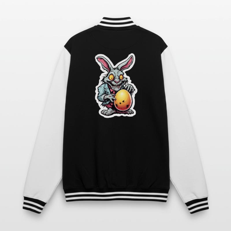 Easter Bunny / Easter / Eggs / Holidays / Easter College Sweat Jacket
