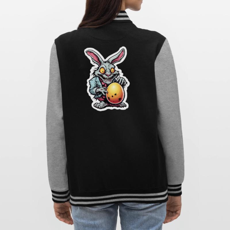 Easter Bunny / Easter / Eggs / Holidays / Easter College Sweat Jacket