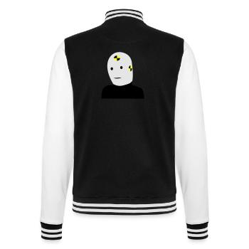 Dummy - College-Sweatjacke - Schwarz/Weiß - Hinten - Marisol (170cm)