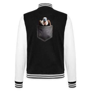 Geier - College-Sweatjacke - Schwarz/Weiß - Hinten - Marisol (170cm)