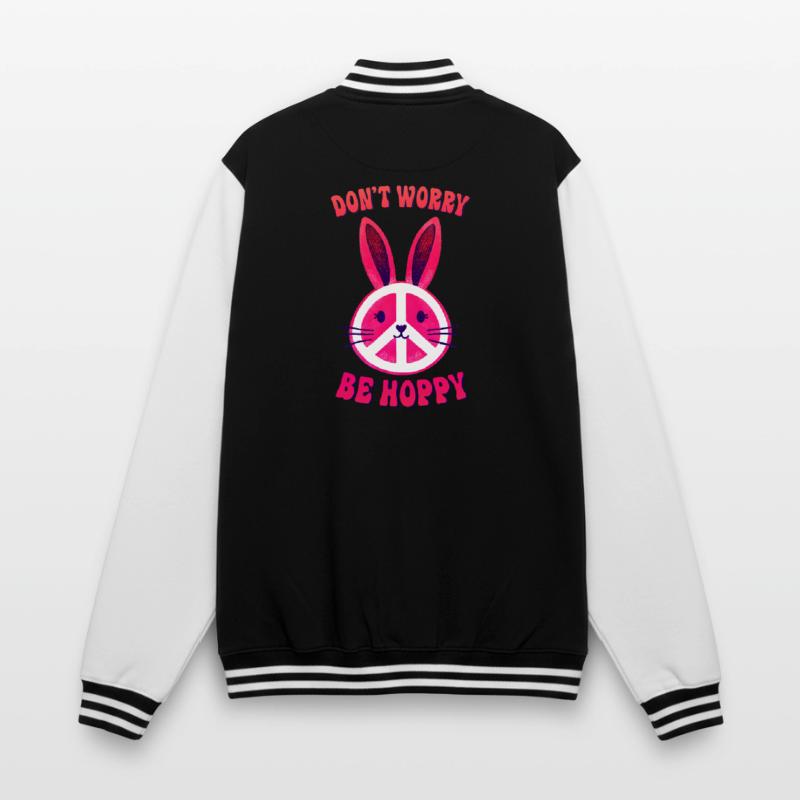 Easter Easter Bunny Easter Eve Easter Sunday Easter Egg Spring College Sweat Jacket