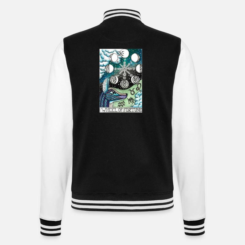 Roue de la Fortune - Veste Teddy - noir/blanc