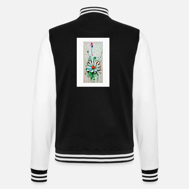 klajgrdajtscwlj - College-Sweatjacke - Schwarz/Weiß