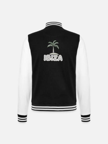 Ibiza Ibiza - College-Sweatjacke - Schwarz/Weiß