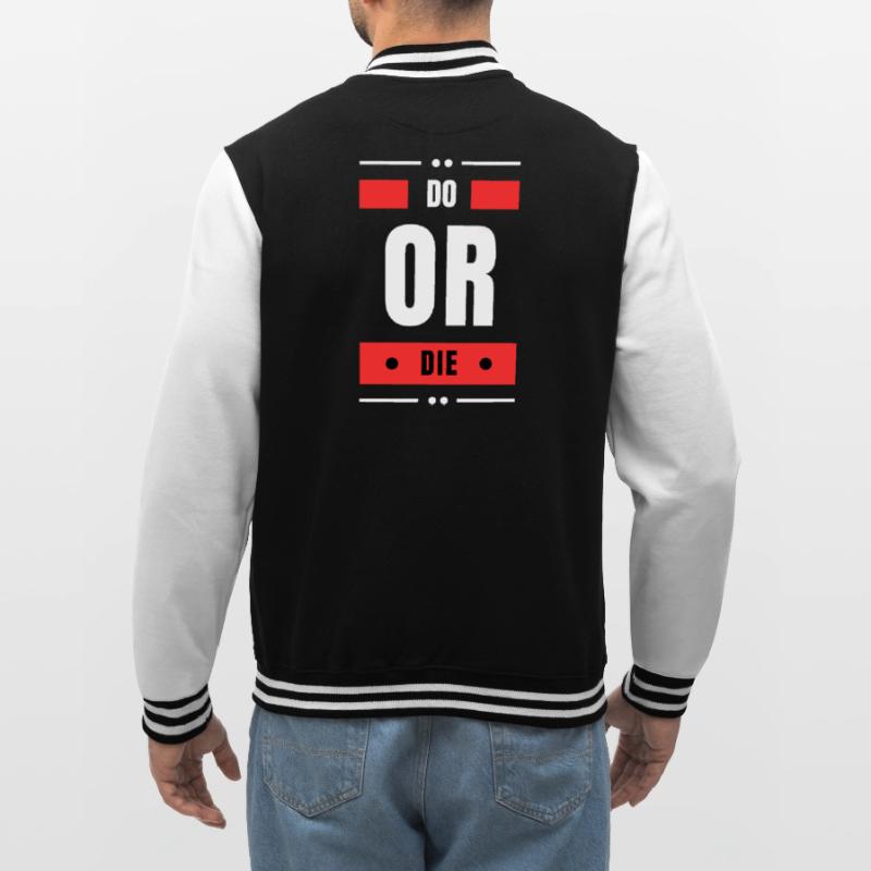 Tun oder Sterben College-Sweatjacke