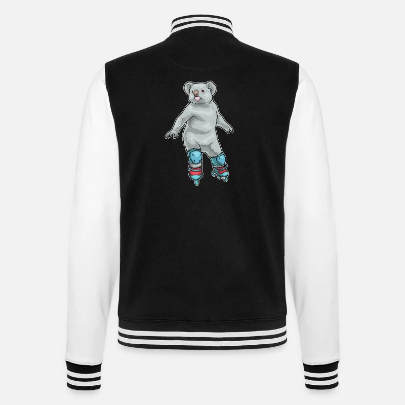 Koala Inline skating Inline skates - College-Sweatjacke - Schwarz/Weiß
