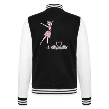 Dancing enchants the world - The of Orbis - College Sweat Jacket - black/white - Back - Marisol (170cm)