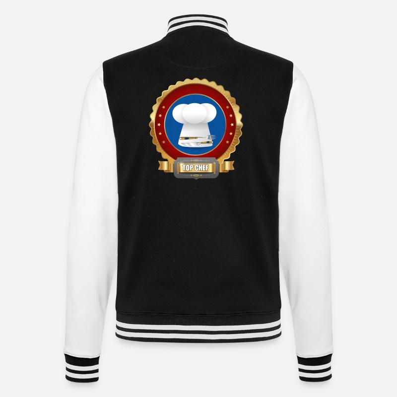 Top Chef pour la cuisine - Veste Teddy - noir/blanc