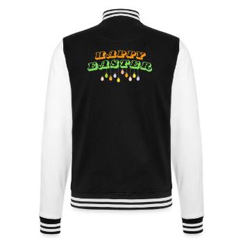 Joyeuses Pâques ! - Veste Teddy - noir/blanc - Dos - Marisol (170cm)
