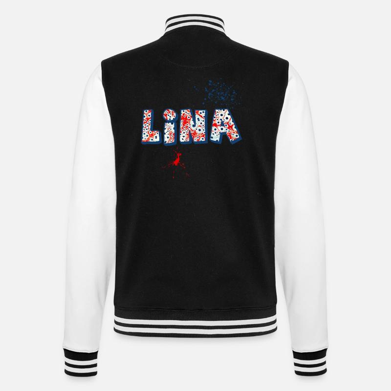 Lina E 260 - Veste Teddy - noir/blanc