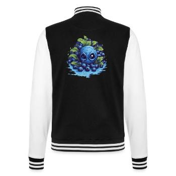 Blaubeere - College-Sweatjacke - Schwarz/Weiß - Hinten - Marisol (170cm)