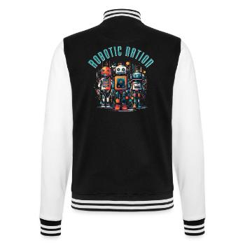 robotic nation 2 - College Sweat Jacket - black/white - Back - Marisol (170cm)