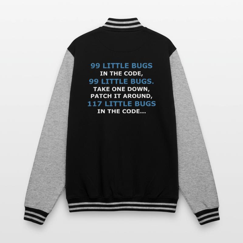 99 PETITS BUGS DANS LE CODE Veste Teddy