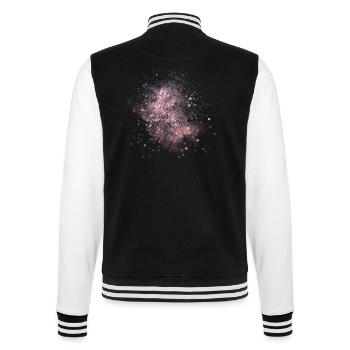 Butterfly Woman splash - College-Sweatjacke - Schwarz/Weiß - Hinten - Marisol (170cm)