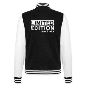 Edition limitée depuis 1983 - Veste Teddy - noir/blanc - Dos - Marisol (170cm)