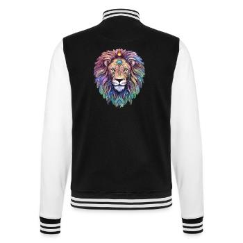 Léo Céleste - Majesté éthérée - Veste Teddy - noir/blanc - Dos - Marisol (170cm)