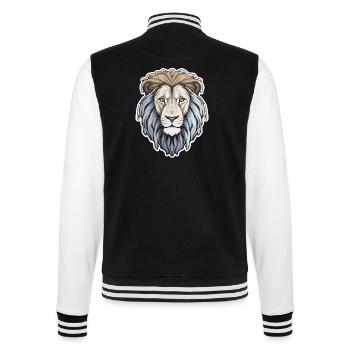 Tête de Lion Crinière de Lion - Veste Teddy - noir/blanc - Dos - Marisol (170cm)