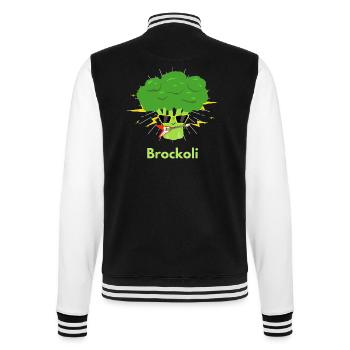 Brockoli - Veste Teddy - noir/blanc - Dos - Marisol (170cm)