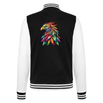 Aigle coloré - Veste Teddy - noir/blanc - Dos - Marisol (170cm)
