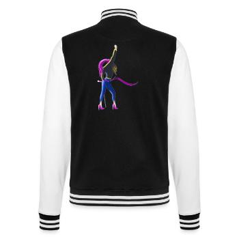 Queenstafiore - Veste Teddy - noir/blanc - Dos - Marisol (170cm)