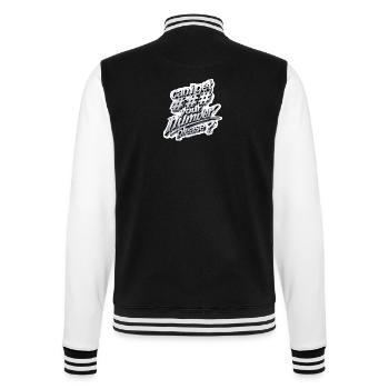 Caniget Numberss, s’il vous plaît 3D Metal - Veste Teddy - noir/blanc - Dos - Marisol (170cm)