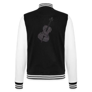 Instrument de musique classique Violoncelle DNA Strand - Veste Teddy - noir/blanc - Dos - Marisol (170cm)