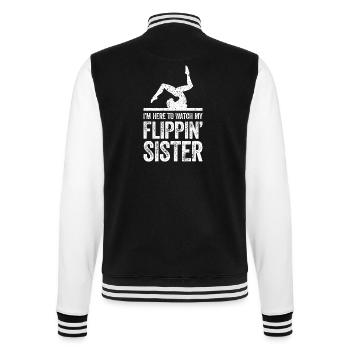 Soutien à sœur Turnerin - Veste Teddy - noir/blanc - Dos - Marisol (170cm)