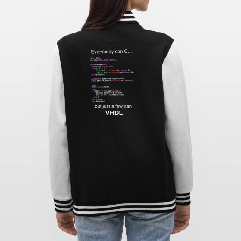 VHDL HDL FPGA Developer Electrical Engineering Engineer College Sweat Jacket