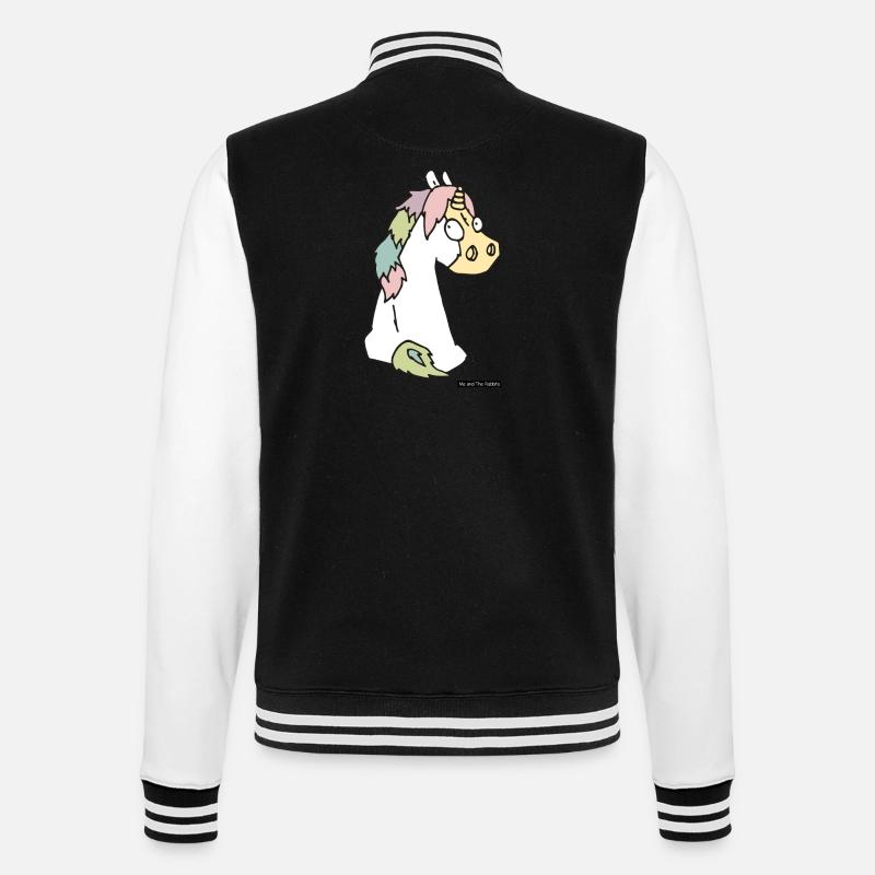 Unity No. 2 - College Sweat Jacket - black/white
