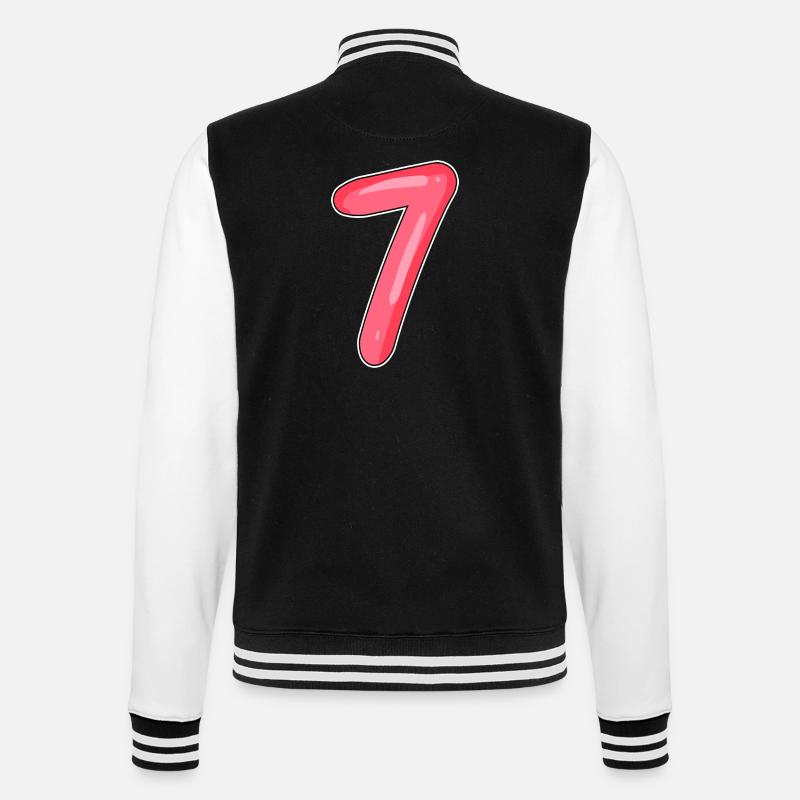 Numéro Sept - Numéro Numéro 7 - Veste Teddy - noir/blanc