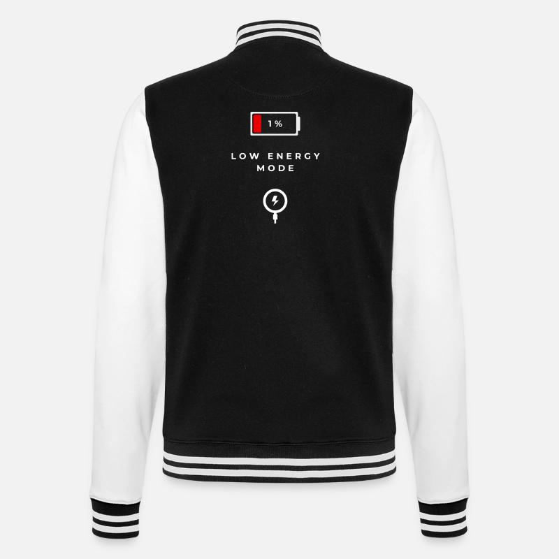 Graphismes en mode basse énergie - Veste Teddy - noir/blanc