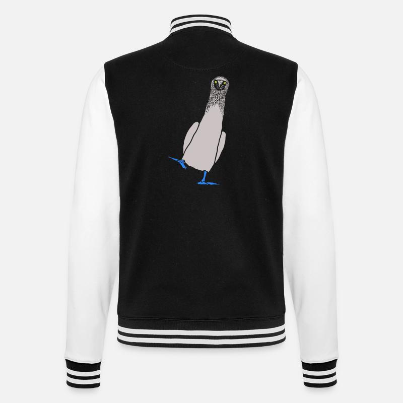 Fou - Veste Teddy - noir/blanc