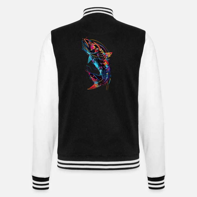 Barracuda - Veste Teddy - noir/blanc