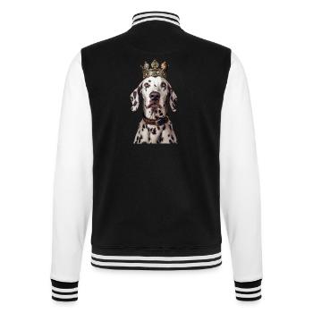 Dalmatian - College Sweat Jacket - black/white - Back - Marisol (170cm)