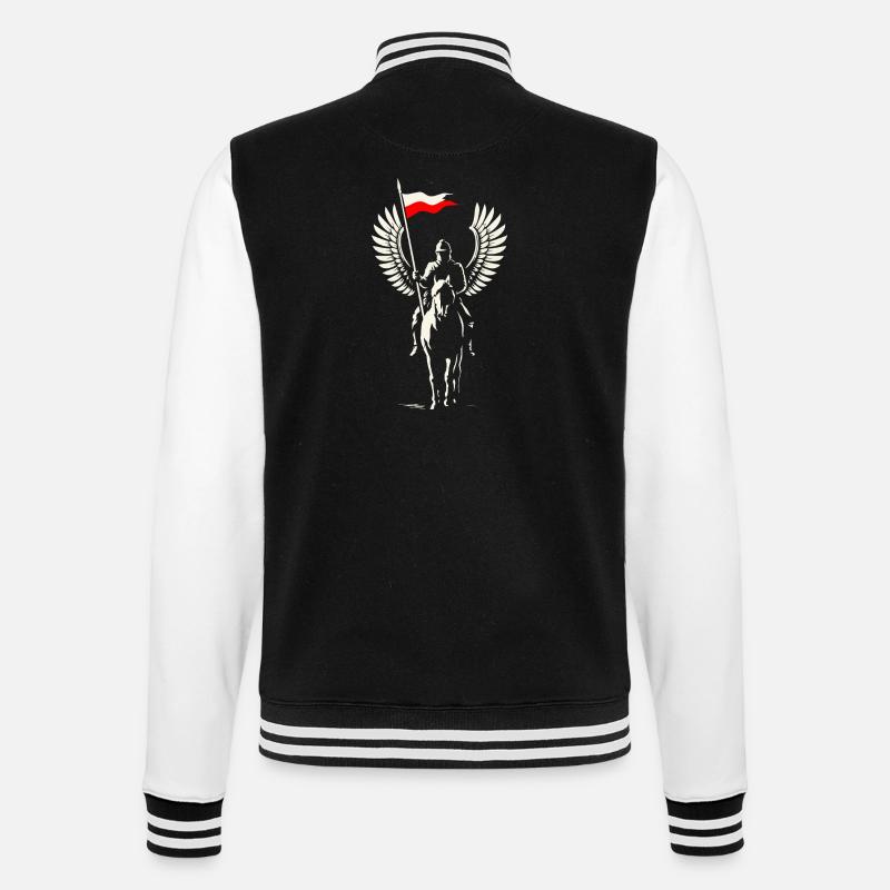 Cavalier Husaria Minimal - Veste Teddy - noir/blanc
