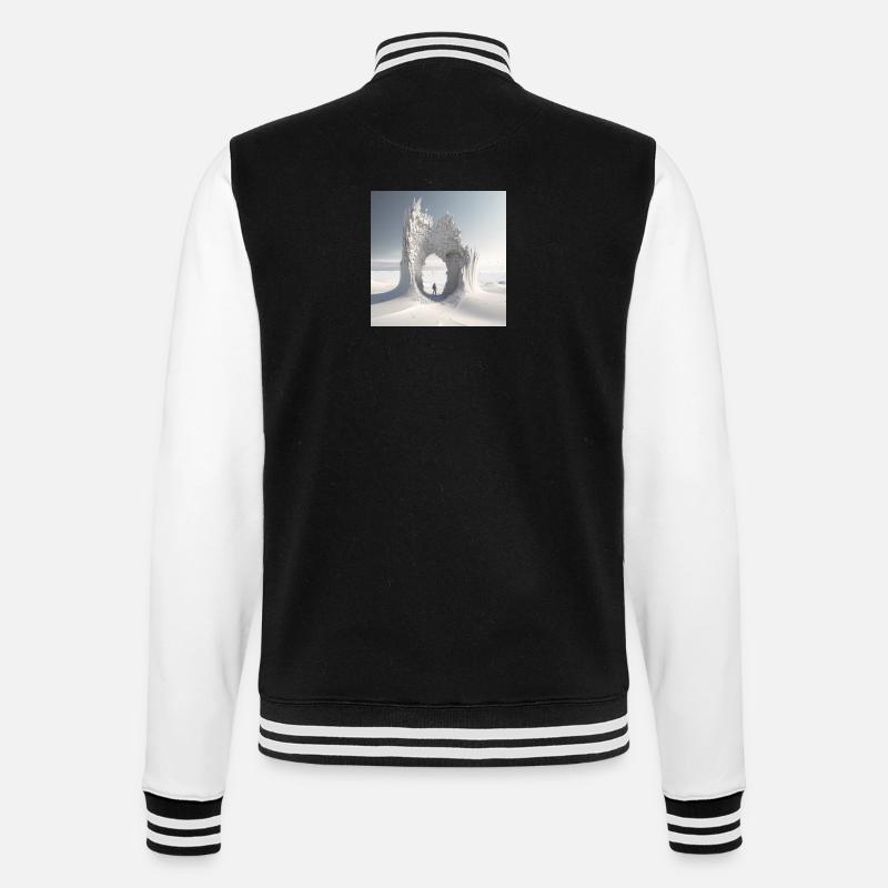 Percée dans le désert - Veste Teddy - noir/blanc
