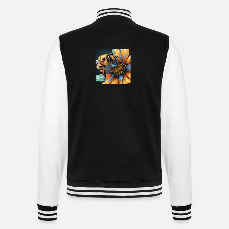 Nectar Avidité - Veste Teddy - noir/blanc