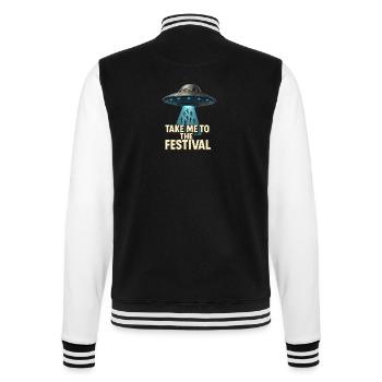 Emmenez-moi au Festival - Veste Teddy - noir/blanc - Dos - Marisol (170cm)