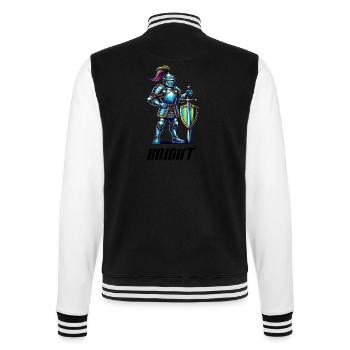 ritter comic - College-Sweatjacke - Schwarz/Weiß - Hinten - Marisol (170cm)
