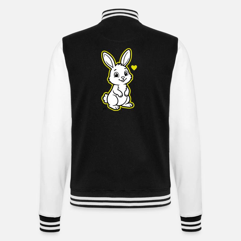 Suzy_the_Rabbit - Veste Teddy - noir/blanc