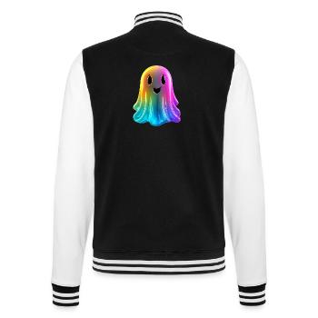 Colorful Ghost - College Sweat Jacket - black/white - Back - Marisol (170cm)
