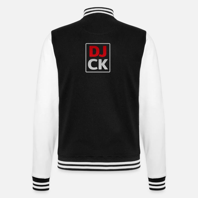 doublejack basic logo - College-Sweatjacke - Schwarz/Weiß